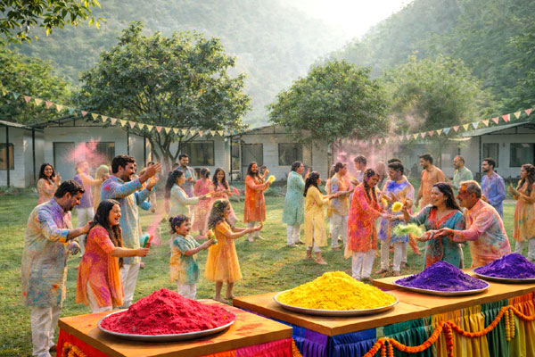 Holi package 2026 at Aspen Riverside Resort Rishikesh