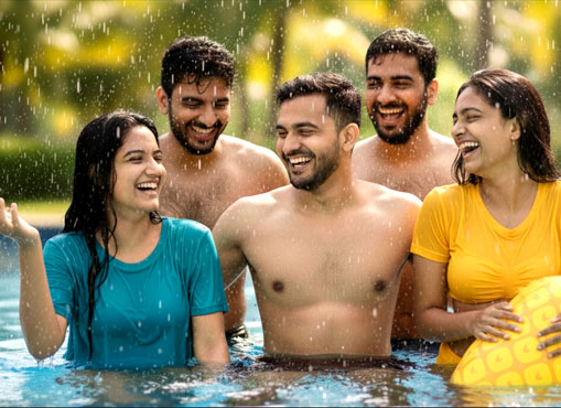 New year celebrations in Rishikesh