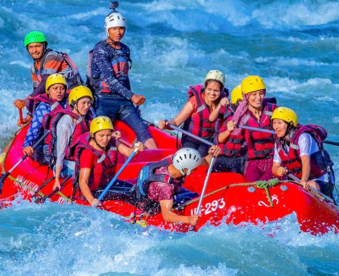 White Water Rafting in Rishikesh