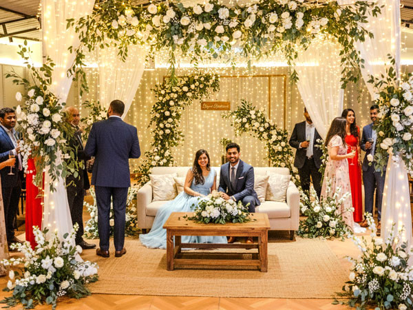 Ring Ceremony in Rishikesh