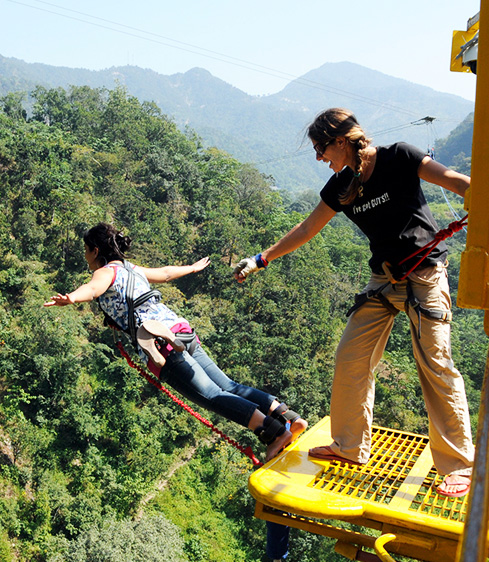 Bungee Jumping in Rishikesh