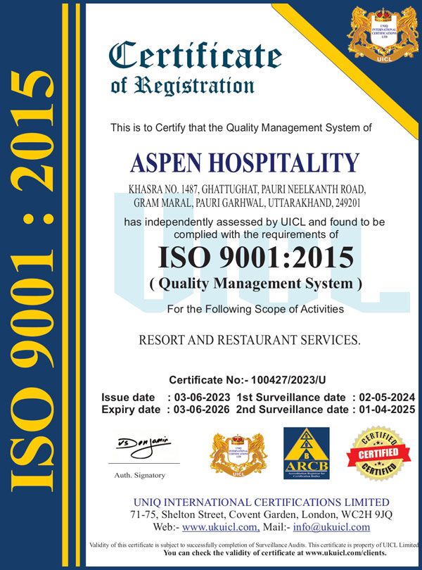 An ISO 9001 : 2015 organization